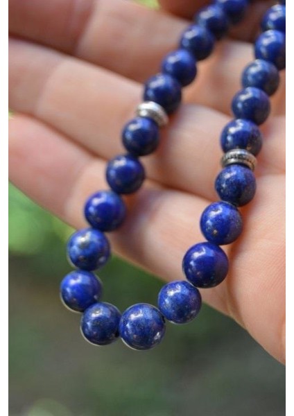 Jewellery Lapis Lazuli Aktif Doğal Taş Tesbih