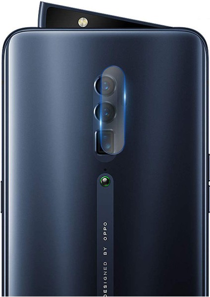 Oppo Reno 10x Zoom Kamera Camı Lens Koruyucu Şeffaf