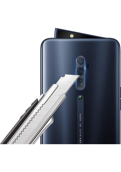 Oppo Reno 10x Zoom Kamera Camı Lens Koruyucu Şeffaf modelleri
