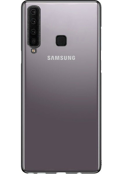 Samsung Galaxy A9 2018 Plating Series Silikon Kılıf Siyah