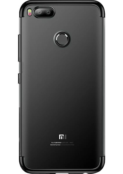 Xiaomi Mi 5X - Mi A1 Plating Series Silikon Kılıf Siyah