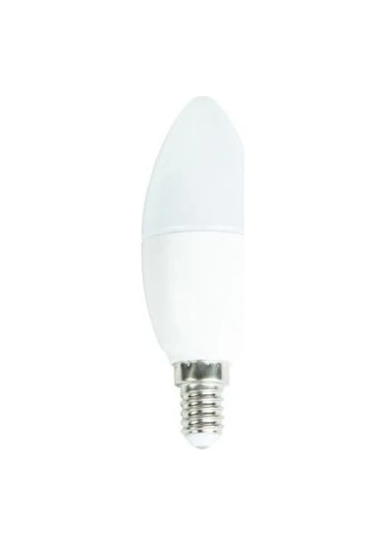 5 Adet  8W Ledli Buji Ampul E14 Duylu Ct-4083 Beyaz Işık