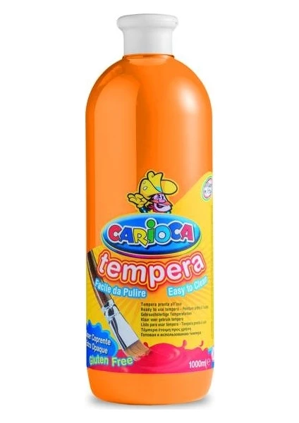 Tempera Yıkanabilir Poster Boya 1000 Ml. Turuncu