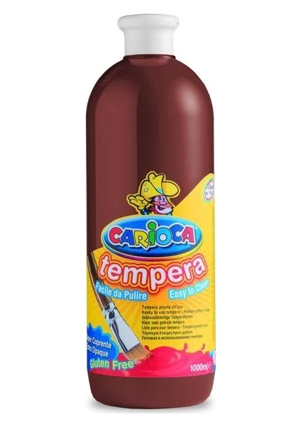 Tempera Yıkanabilir Poster Boya 1000 Ml. Kahverengi