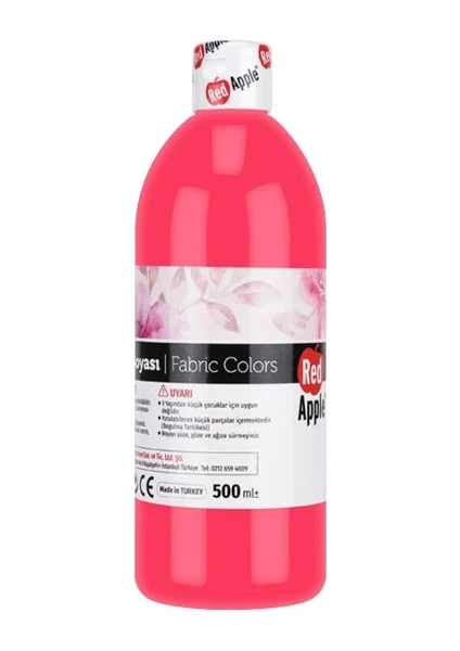 Red Apple  Kumaş Boyası 500 Ml. Pembe