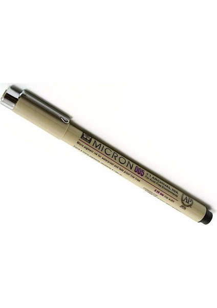 Pigma Micron Teknik Çizim Kalemi 0.05 Siyah
