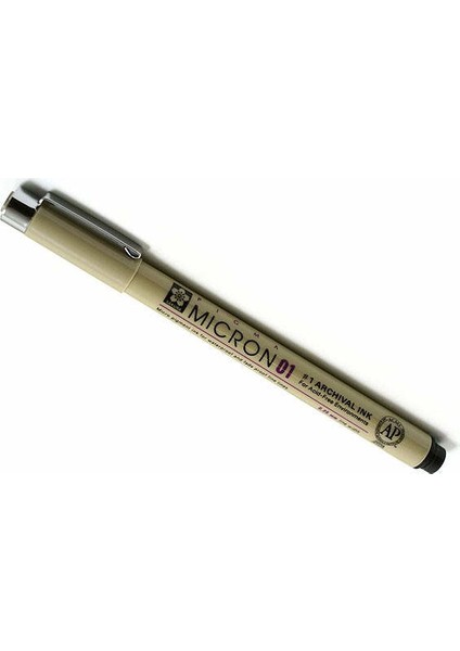 Pigma Micron Teknik Çizim Kalemi 0.1 Siyah