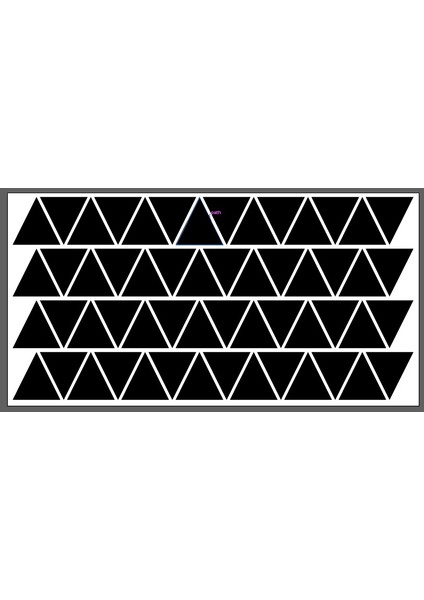 Bebek Odası Üçgen Duvar Sticker