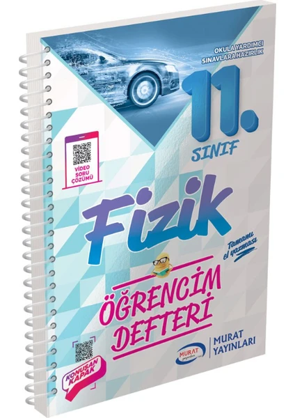 Murat Yayınları 11.Sınıf Fizik Öğrencim Defteri