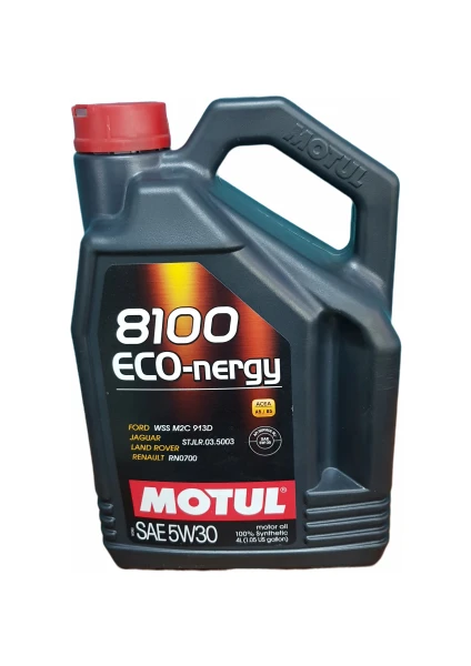 8100 Eco-Nergy 5W-30 4 Litre Motor Yağı ( Üretim Yılı :2022 )