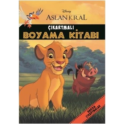 Disney Aslan Kral Cikartmali Boyama Kitabi Fiyati