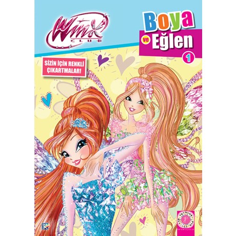 Winx Club Boya Ve Eglen 1 Sizin Icin Renkli Cikartmalar Fiyati