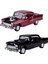 1955 Chevy Bel Air Siyah 1:18 Model Araba 1