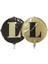 Folyo Balon Harf L Gold-Siyah 18'' 1