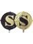 Folyo Balon Harf S Gold-Siyah 18'' 1
