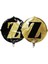 Folyo Balon Harf Z Gold-Siyah 18'' 1