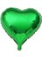 Folyo Balon Kalp Yeşil 18'' 1