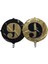 Folyo Balon Rakam 9 Gold-Siyah 18'' 1