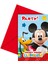 Mickey Mouse Davetiye Set 6'lı 1