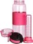 Infuserli 500 ml Pembe Detoks Matara - Silikon Gövde 2
