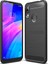 Xiaomi Redmi Y3 Brushed Carbon Fiber Silikon Kılıf - Siyah 2
