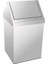 3800-380 Metal Çatı Kapaklı Çöp Kovası 80 Litre 1