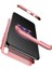 Huawei Y7 Prime 2019 Kılıf Double Dip 360 Protective Rose Gold 3