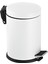 Renkli Pedallı Çöp Kovası Beyaz 16 lt 1