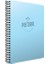 A4 Defter 72 Yp. Kareli Spr. Pp. Kpk. Mavi Pastoral 1