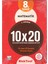 Tudem Yayınları Bloktest 8. Sınıf Matematik 10X20 Kap Deneme.(2. Dönem) 2019 1