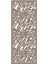 Liar Ahşap Seperatör (Paravan) - KSP-97 - (10 mm) - (69 cm x 139 cm) - (Ham) 1