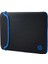 V5C27AA 14" Neopren Ters Çevrilebilir Notebook Kılıf Siyah/Mavi 1