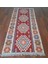 Kırmızı Uşak Kilimi - Çift Taraflı Antik Tarz Eşme Desen Kilim Yolluk 3