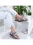 Limoya Lilah Kot-Mavi Hakiki Deri Para Detaylı Sandalet
