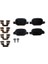 Disk Balata Arka Fiat 500L 1.3Mjtd 1.6Mjtd Mga 55509 1