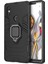 Xiaomi Mi 8 Batman Serisi Yüzük Standlı Armor Kılıf - Siyah 2