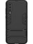 Xiaomi Mi 9 Explorer Alfa Serisi Armor Standlı Perfect Protect Koruma Kılıf - Siyah 1