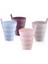 Ur-3181 Poşetli Pipetli 3 lü Bardak 1
