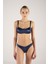 Straplez Lacivert Bikini Takımı 1