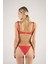 Kırmızı Straplez Bikini Takımı 2