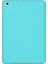 Apple iPad 2.Nesil (2011) Rubber&Soft Feeling Tablet Kılıfı (A1395/A1396/A1397) 9.7 İnç Turkuaz 1