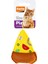 Peluş Kedi Oyuncağı Pizza 10,5 cm Sarı 1