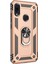 Xiaomi Redmi Note 7 Pro Kılıf Military Ring Holder Gold Gold 1