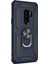 Samsung Galaxy S9 Plus Kılıf Military Ring Holder Lacivert Lacivert 1