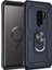 Samsung Galaxy S9 Plus Kılıf Military Ring Holder Lacivert Lacivert 2