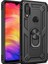 Samsung Galaxy A20 Kılıf SM-A205F Yüzüklü Standlı Tank Silikon 1