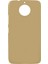 Motorola Moto G5S Plus Premium Matte Silikon Kılıf Gold 1