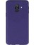 Samsung Galaxy A6 Plus 2018 Premium Matte Silikon Kılıf Lacivert 1