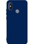 Xiaomi Mi 8 Premium Matte Silikon Kılıf Lacivert 1