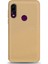 Xiaomi Redmi Note 7 Premium Matte Silikon Kılıf Gold 1